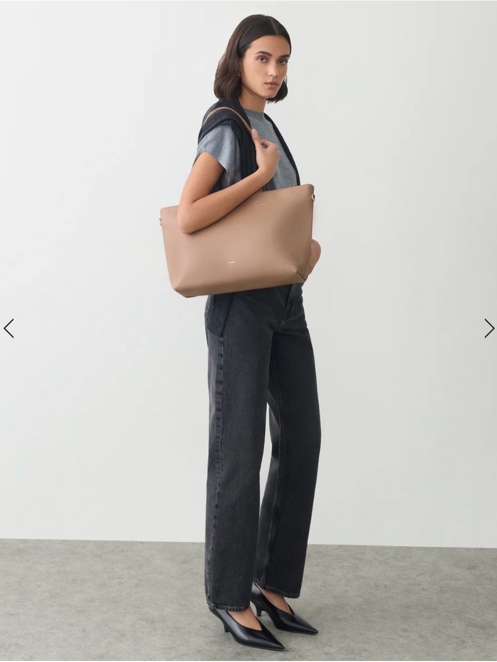 Cuyana Small Easy Zipper Tote